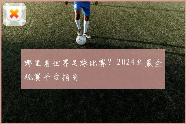 哪里看世界足球比赛？2024年最全观赛平台指南